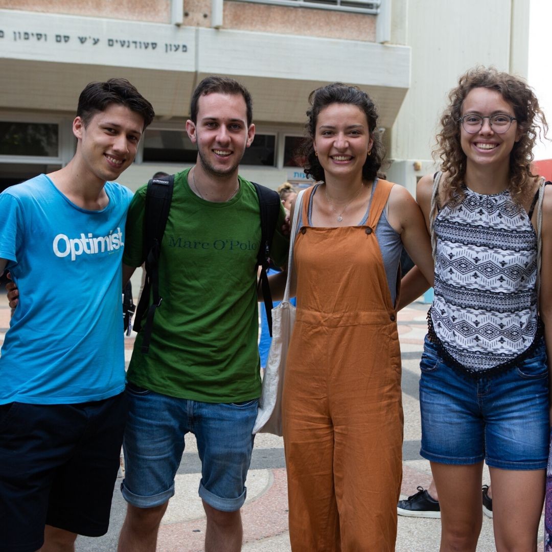 Students at Tel Aviv University