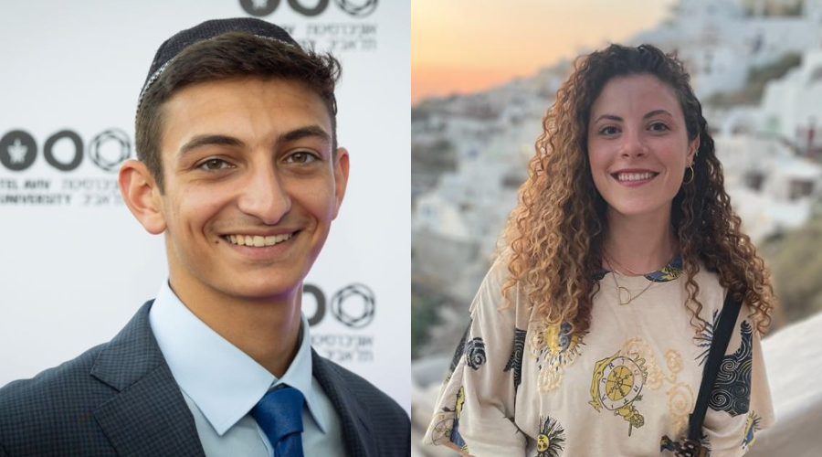 Judah Wahba ‘24GS and Daniella Coen ‘24GS